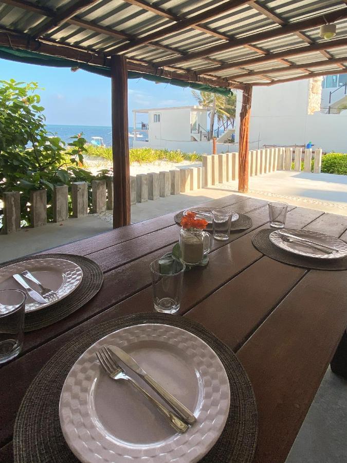 Casa Lucia Beachfront Puerto Morelos Esterno foto