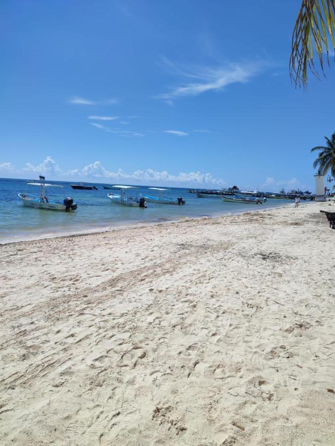 Casa Lucia Beachfront Puerto Morelos Esterno foto