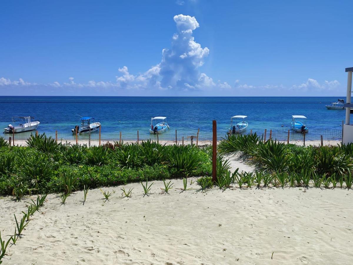 Casa Lucia Beachfront Puerto Morelos Esterno foto