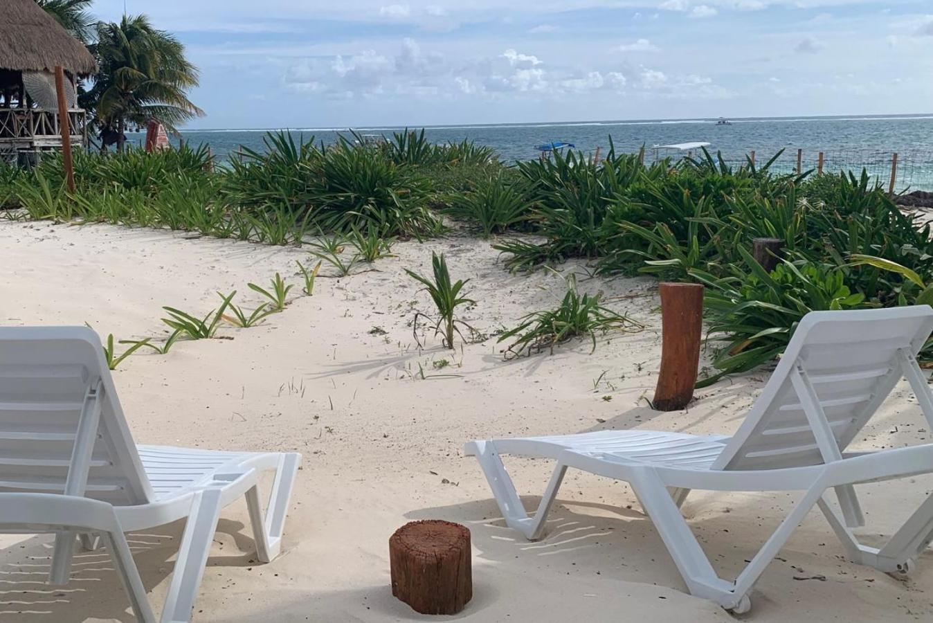 Casa Lucia Beachfront Puerto Morelos Esterno foto