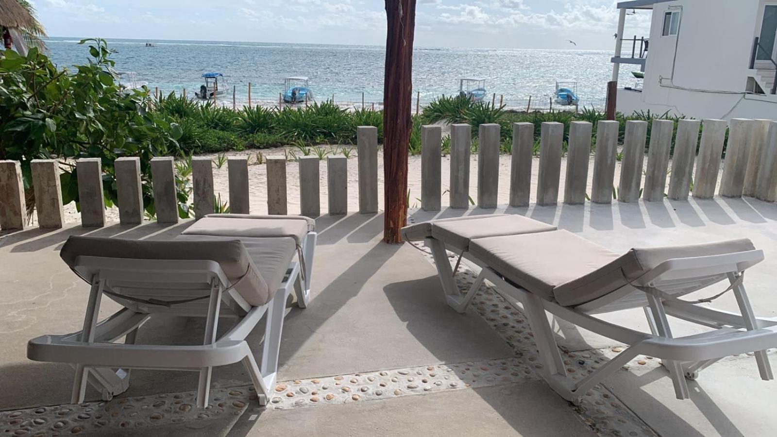 Casa Lucia Beachfront Puerto Morelos Esterno foto